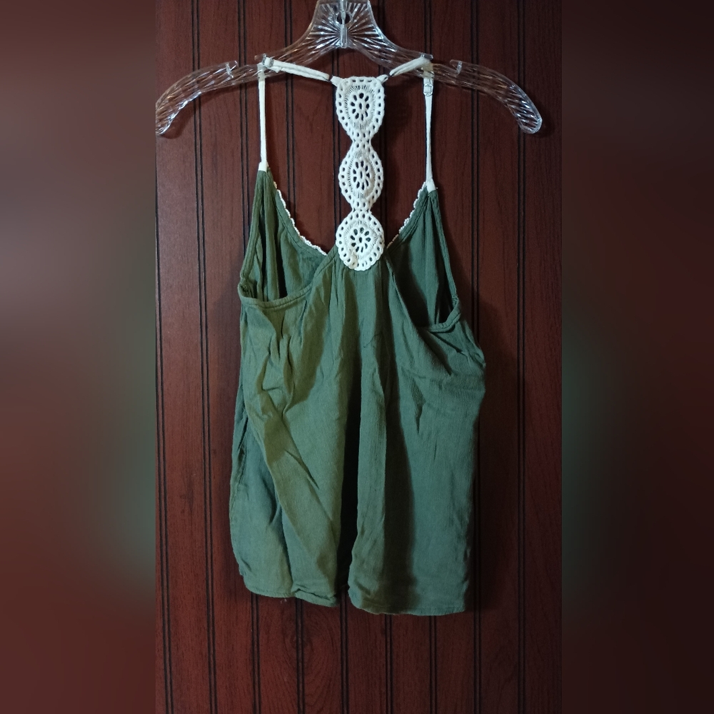 Hollister Crochet Tank Top